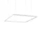 Ideal Lux Oracle Slim Square fehér LED függesztett lámpa (IDE-259178) LED 1 izzós IP20