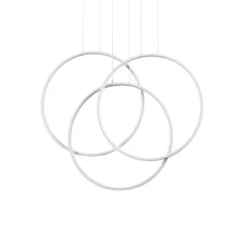 Ideal Lux Frame fehér LED függesztett lámpa (IDE-269351) LED 1 izzós IP21