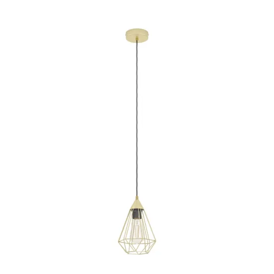 EGLO TARBES sárgaréz függesztett lámpa (EG-43681) E27 1 izzós IP20