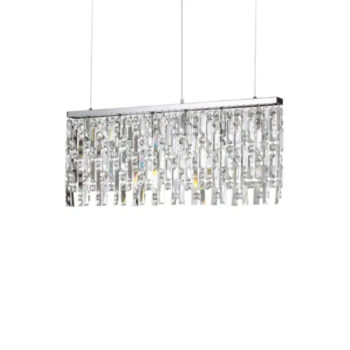Ideal Lux Elisir króm kristály függesztett lámpa (IDE-199993) G9 6 égős IP20