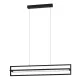 EGLO SIBERIA fekete-fehér LED függesztett lámpa (EG-900466) LED 1 izzós IP20