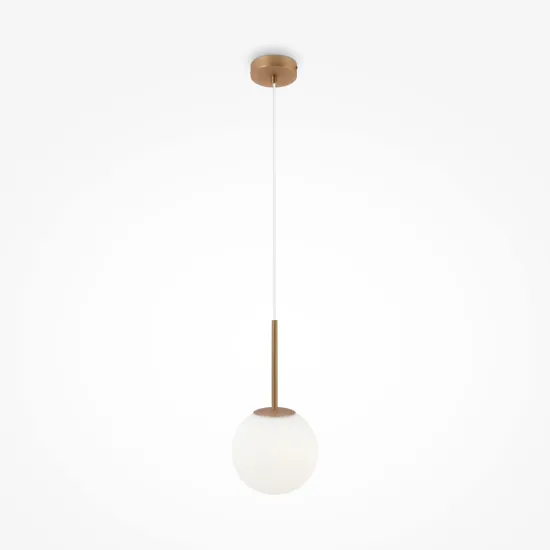 Maytoni Basic form arany-fehér függesztett lámpa (MAY-MOD321PL-01G2) E14 1 izzós IP20