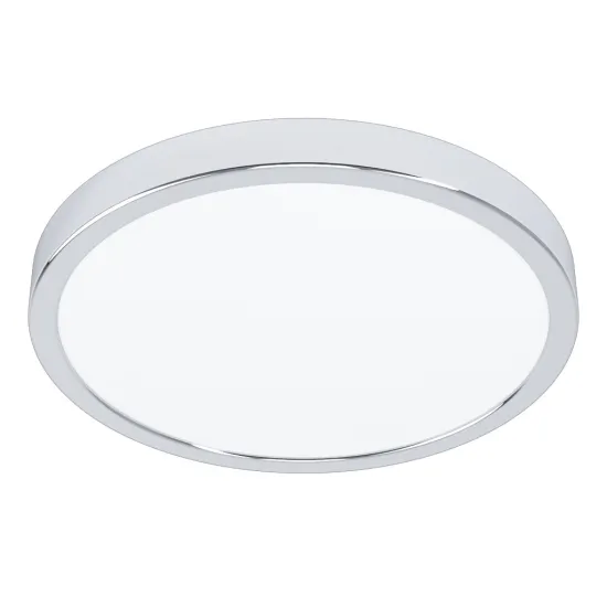 EGLO FUEVA 5 króm - fehér LED mennyezeti lámpa (EG-99266) LED 1 izzós IP44