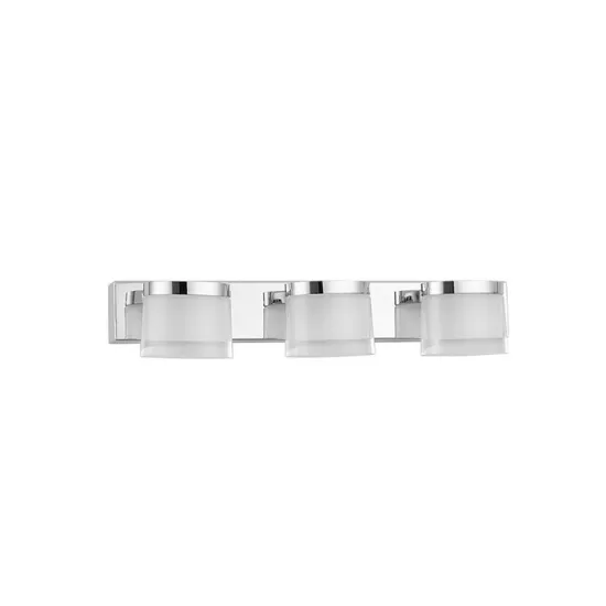 Nova Luce Sabia ezüst fali lámpa (NL-9122331) LED 1 izzós IP20 Nova Luce Sabia fehér-króm vízvédett LED fali lámpa (NL-9122331) LED 1 izzós IP44