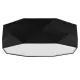 TK Lighting Kantoor fekete mennyezeti lámpa (TK-1567) E27 4 izzós IP20