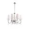 Maxlight Charlotte króm-fehér függesztett lámpa (MAX-P0110) E14 8 izzós IP20