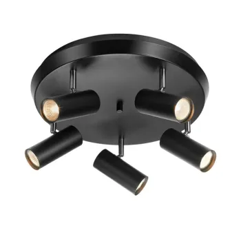 Markslöjd TORINO fekete mennyezeti lámpa (MS-107782) GU10 5 izzós IP20 Markslöjd TORINO fekete mennyezeti lámpa (MS-107782) GU10 5 izzós IP20