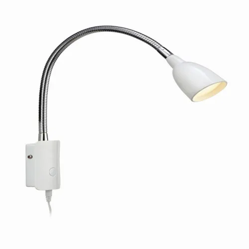 Markslöjd TULIP króm-fehér asztali lámpa (MS-105939) LED 1 izzós IP20