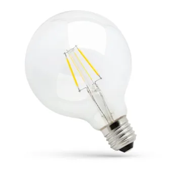 SpectrumLED E27 LED dekor izzó nagygömb 8W 2700 Kelvin-60W-ot kiváltó  LED izzó (SPE-WOJ13868) E27 SpectrumLED E27 LED dekor izzó nagygömb 8W 2700 Kelvin-60W-ot kiváltó  LED izzó (SPE-WOJ13868) E27