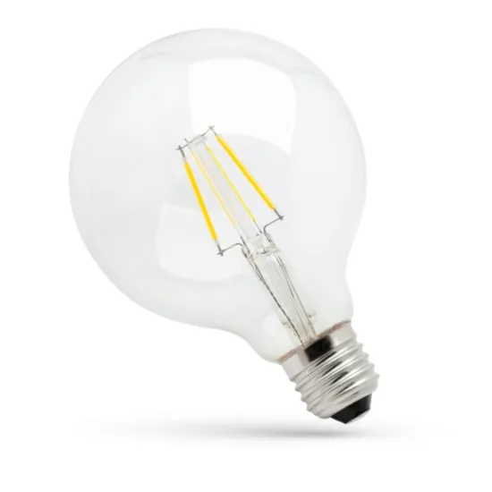 SpectrumLED E27 LED dekor izzó nagygömb 8W 2700 Kelvin-60W-ot kiváltó  LED izzó (SPE-WOJ13868) E27 SpectrumLED E27 LED dekor izzó nagygömb 8W 2700 Kelvin-60W-ot kiváltó  LED izzó (SPE-WOJ13868) E27