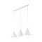 TK Lighting Cono fehér függesztett lámpa (TK-10011) E27 3 izzós IP20