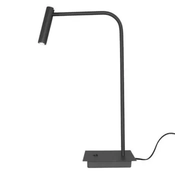 Azzardo Fler fekete LED asztali lámpa (AZ-6211) LED 1 izzós IP20