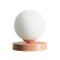 Aldex Ball korall-fehér asztali lámpa (ALD-1076B11_S) E14 1 izzós IP20