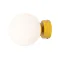 Aldex Ball sárga-fehér fali lámpa (ALD-1076C14_S) E14 1 izzós IP20
