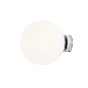 Aldex Ball króm-fehér fali lámpa (ALD-1076C4_M) E27 1 izzós IP20
