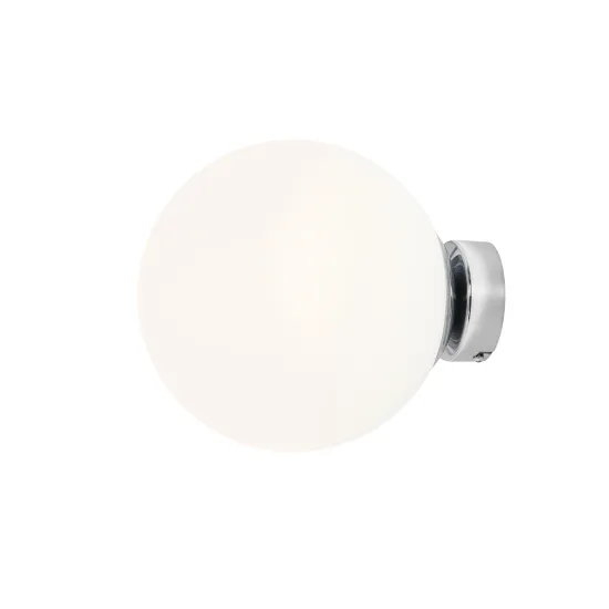 Aldex Ball króm-fehér fali lámpa (ALD-1076C4_M) E27 1 izzós IP20