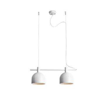 Aldex Beryl fehér függesztett lámpa (ALD-976H) E27 2 izzós IP20