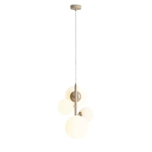 Aldex Bloom bézs függesztett lámpa (ALD-1091L17) E14 / E27 4 izzós IP20