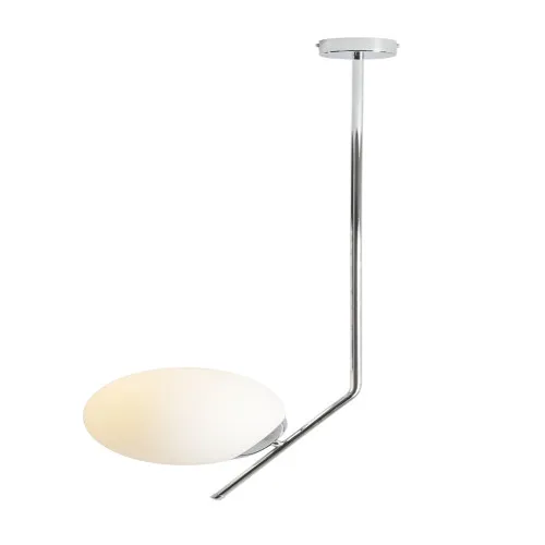 Aldex Gallia króm-fehér mennyezeti lámpa (ALD-1095PL_G4_L) E27 1 izzós IP20