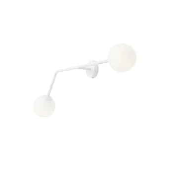 Aldex Pure fehér falikar (ALD-1064D) E14 2 izzós IP20 Aldex Pure fehér falikar (ALD-1064D) E14 2 izzós IP20