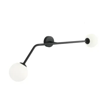 Aldex Pure fekete-fehér falikar (ALD-1064D1) E14 2 izzós IP20 Aldex Pure fekete-fehér falikar (ALD-1064D1) E14 2 izzós IP20