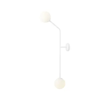 Aldex Pure fehér falikar (ALD-1064D_2) E14 2 izzós IP20 Aldex Pure fehér falikar (ALD-1064D_2) E14 2 izzós IP20