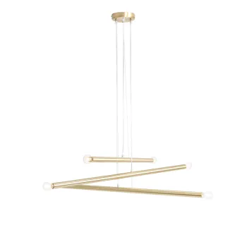 Aldex Tubo sárgaréz függesztett lámpa (ALD-1072K40) E14 6 izzós IP20