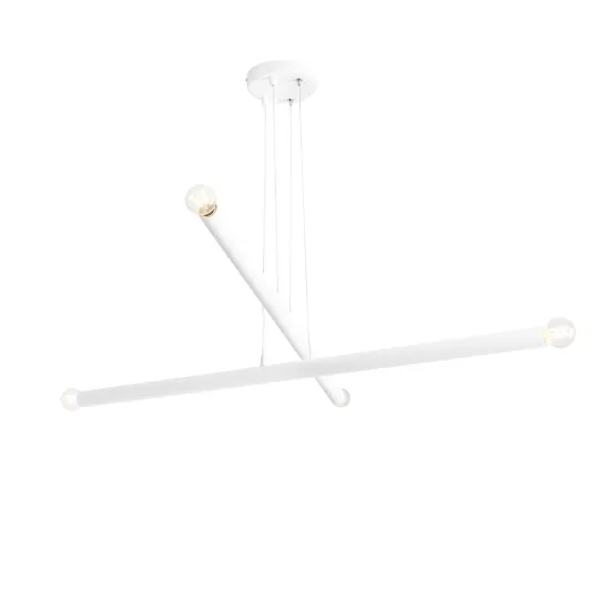 Aldex Tubo fehér függesztett lámpa (ALD-1072L) E14 4 izzós IP20
