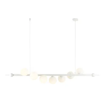 Aldex Wave fehér függesztett lámpa (ALD-1115T) E14 7 izzós IP20