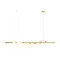 Aldex Wave sárgaréz-fehér függesztett lámpa (ALD-1115T40) E14 7 izzós IP20