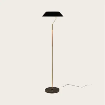 AROMAS DEL CAMPO AIDER fekete-arany állólámpa (P1287) E27 1 izzós IP20