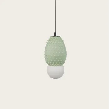 AROMAS DEL CAMPO CACTUS fekete-zöld függesztett lámpa (C1087) G9 1 izzós IP20