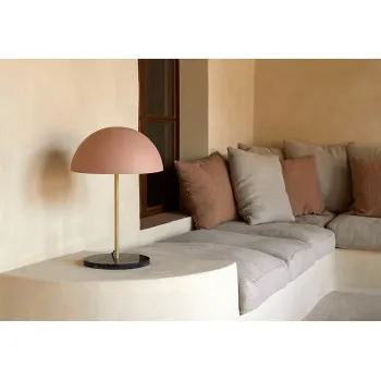 AROMAS DEL CAMPO HEDRA fekete-sárgaréz asztali lámpa (ARO-S1159) E27 1 izzós IP20