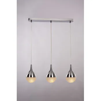 Azzardo Cecilia króm függesztett lámpa  (AZ-2173) G9 3 izzós IP20