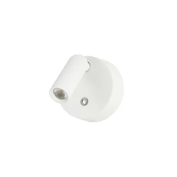 Azzardo Como Round fehér LED falikar (AZ-5629) LED 1 izzós IP20 Azzardo Como Round fehér LED falikar (AZ-5629) LED 1 izzós IP20