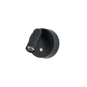 Azzardo Como Round fekete LED falikar (AZ-5630) LED 1 izzós IP20 Azzardo Como Round fekete LED falikar (AZ-5630) LED 1 izzós IP20