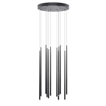 Azzardo Louise fekete LED függesztett lámpa  (AZ-3419) LED 1 izzós IP20