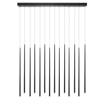 Azzardo Louise fekete LED függesztett lámpa  (AZ-3423) LED 1 izzós IP20