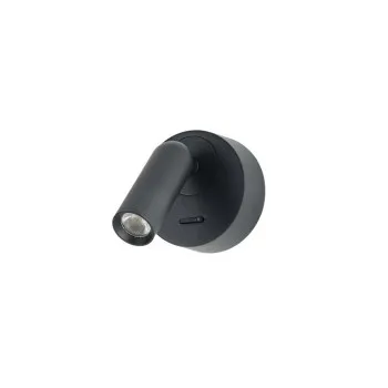 Azzardo Lugano Round fekete LED falikar (AZ-5628) LED 1 izzós IP20 Azzardo Lugano Round fekete LED falikar (AZ-5628) LED 1 izzós IP20