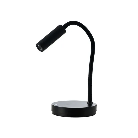 Azzardo Olmo fekete LED asztali lámpa (AZ-5912) LED 1 izzós IP20
