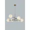 Azzardo Oviedo arany-fehér függesztett lámpa (AZ-4421) G9 6 izzós IP20