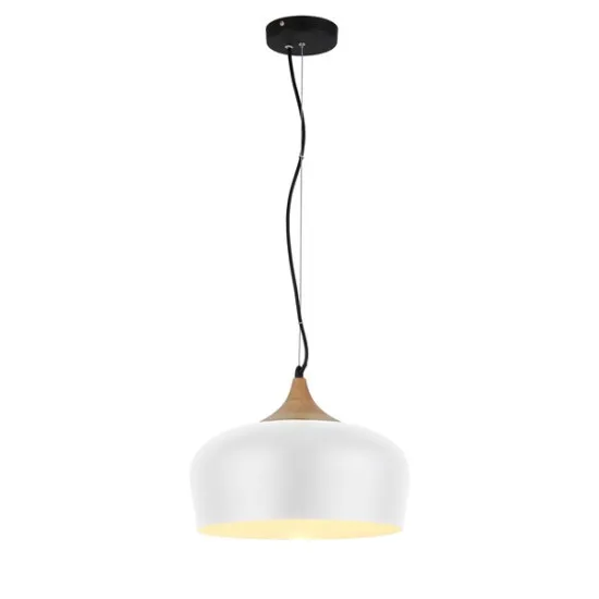 Azzardo Parma fehér függesztett lámpa  (AZ-1330) E27 1 izzós IP20