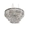Azzardo Salerno króm-átlátszó kristály függesztett lámpa  (AZ-2107) E14 5 izzós IP20