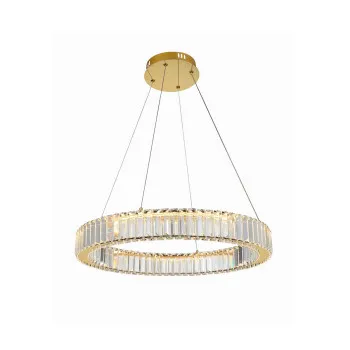 Azzardo Spark arany-átlátszó kristály LED függesztett lámpa  (AZ-5788) LED 1 izzós IP20 Azzardo Spark arany-átlátszó kristály LED függesztett lámpa  (AZ-5788) LED 1 izzós IP20