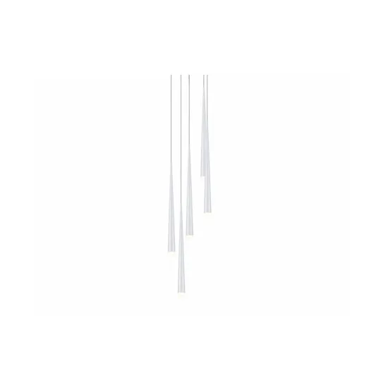 Azzardo Stylo fehér függesztett lámpa  (AZ-0208) G9 5 izzós IP20