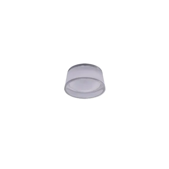 Azzardo Una króm-átlátszó LED beépíthető lámpa (AZ-2772) LED 1 izzós IP44
