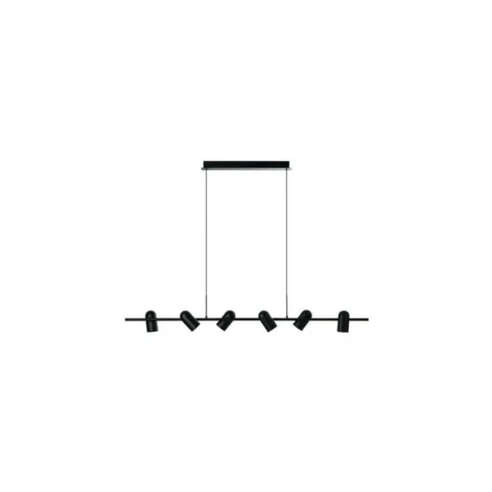 Azzardo Vivi fekete függesztett lámpa  (AZ-5730) GU10 6 izzós IP20