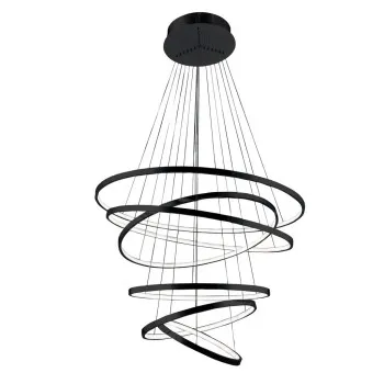 Azzardo Wheel fekete LED függesztett lámpa  (AZ-2923) LED 1 izzós IP20 Azzardo Wheel fekete LED függesztett lámpa  (AZ-2923) LED 1 izzós IP20