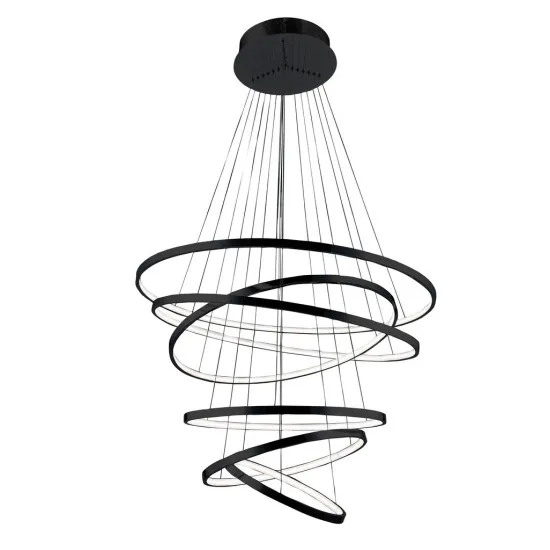 Azzardo Wheel fekete LED függesztett lámpa  (AZ-2923) LED 1 izzós IP20 Azzardo Wheel fekete LED függesztett lámpa  (AZ-2923) LED 1 izzós IP20