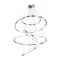 Azzardo Wheel króm LED függesztett lámpa  (AZ-3417) LED 1 izzós IP20